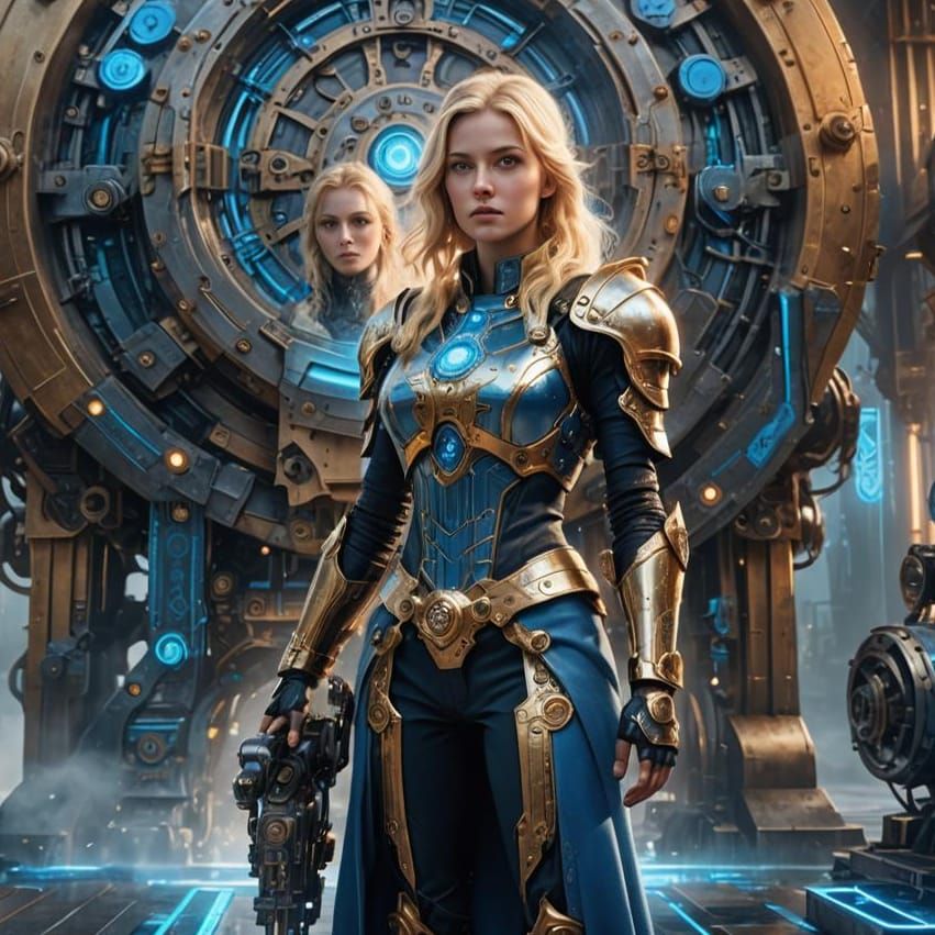 Big Block Engine Error: Detailed Matte Painting