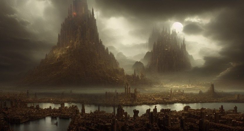 Epic Cinematic Digital Matte Painting
