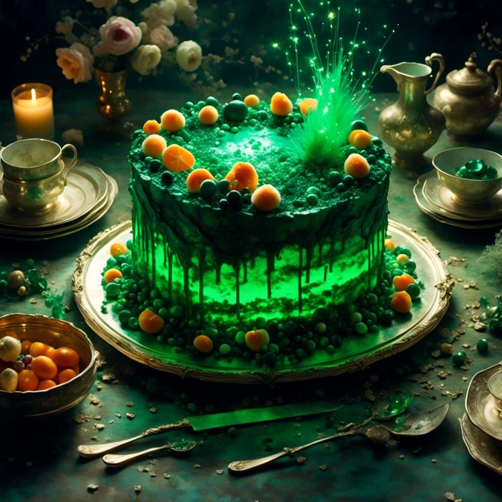 Emerald Cake: A Masterpiece of Culinary Art