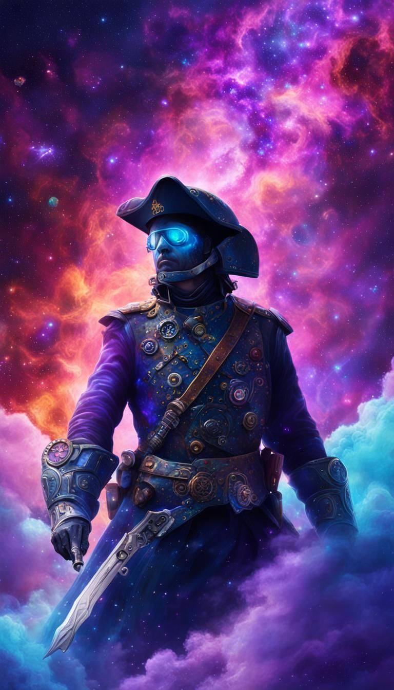 Space Pirate Chase Through Cariban Constellation