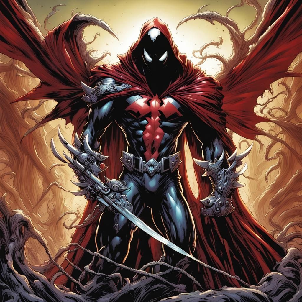 Spawn Comic Book Art by Mark Brooks and Dan Mumford