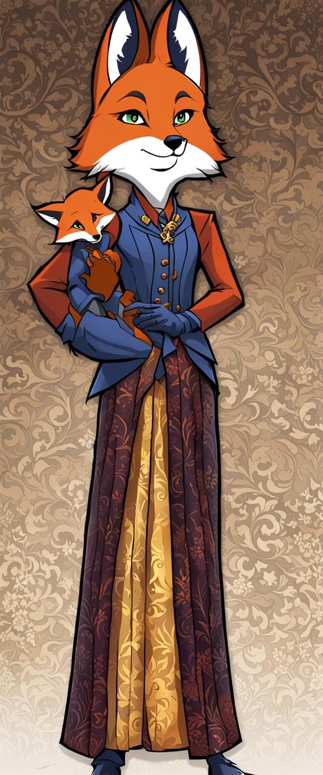 Diane Foxington: Cunning and Sympathetic Fox