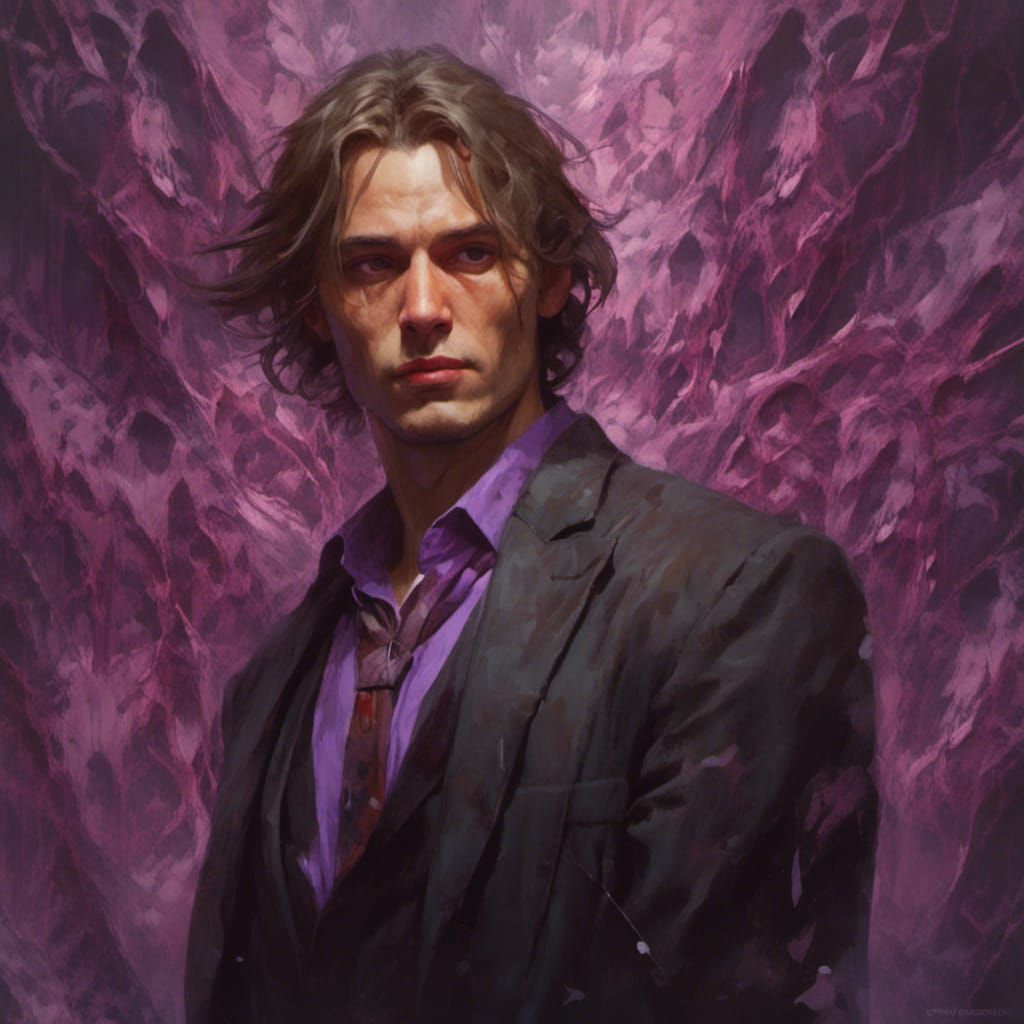 Macabre Portrait of a Rich Young Man