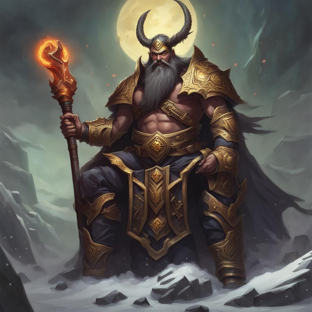 Majestic Warlock God of Arcane Power