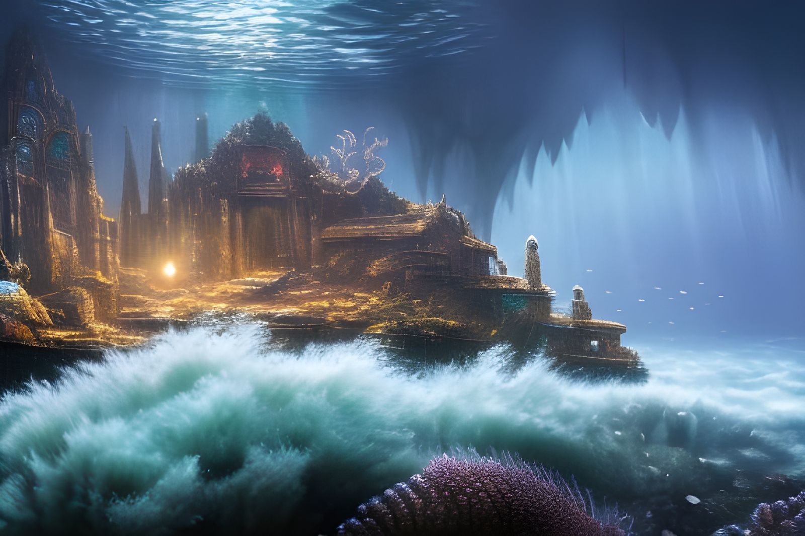 Epic Sunken City: Lovecraftian Underwater Horror