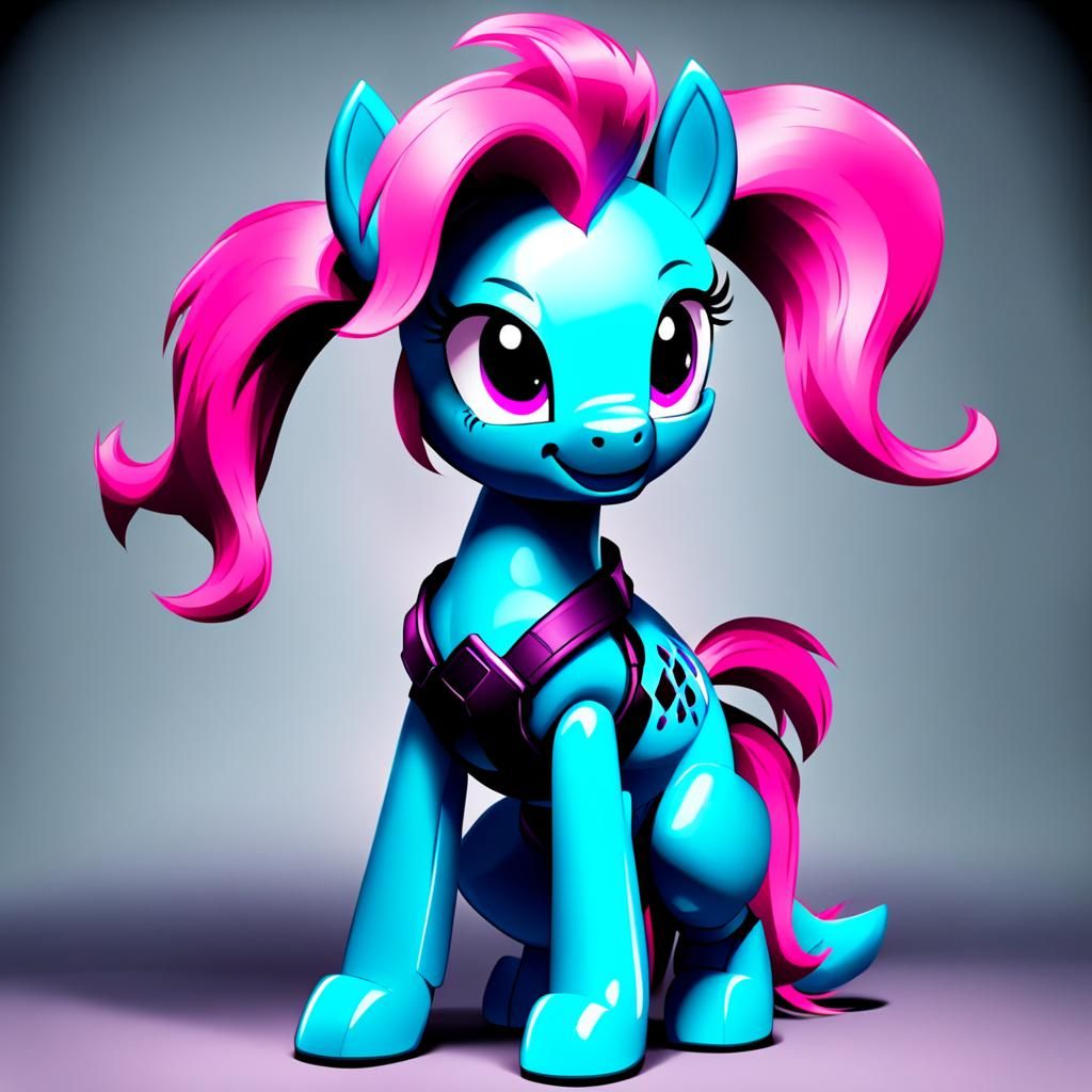 Wither Bonnie: Pixar-Style 3D Character Concept Art