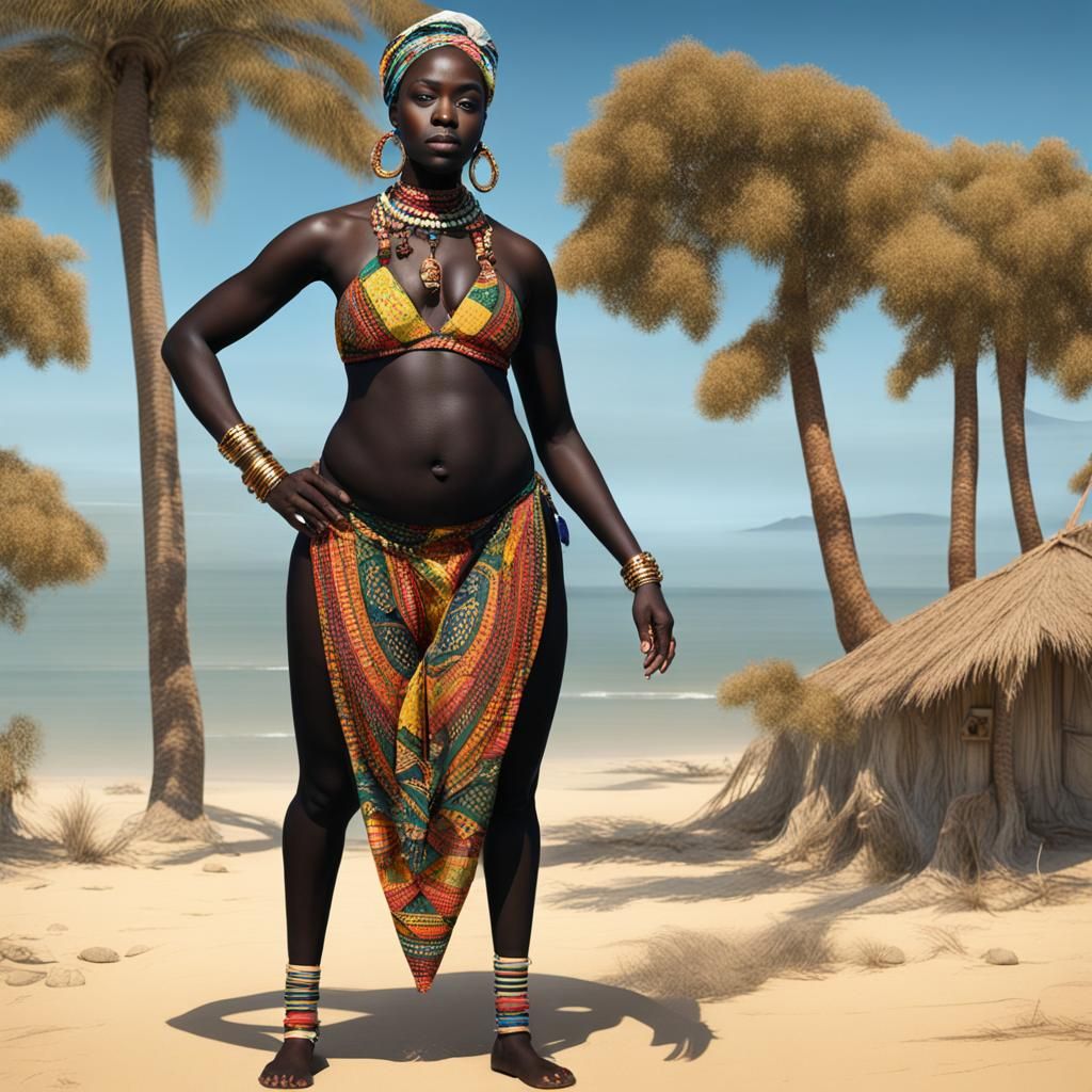 African Black Beauty with Extra Limbs