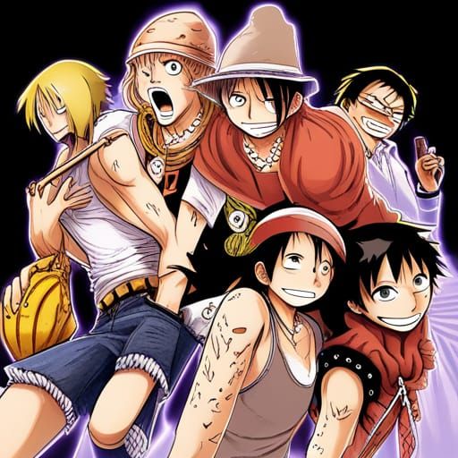 One Piece Anime Art Key Visual