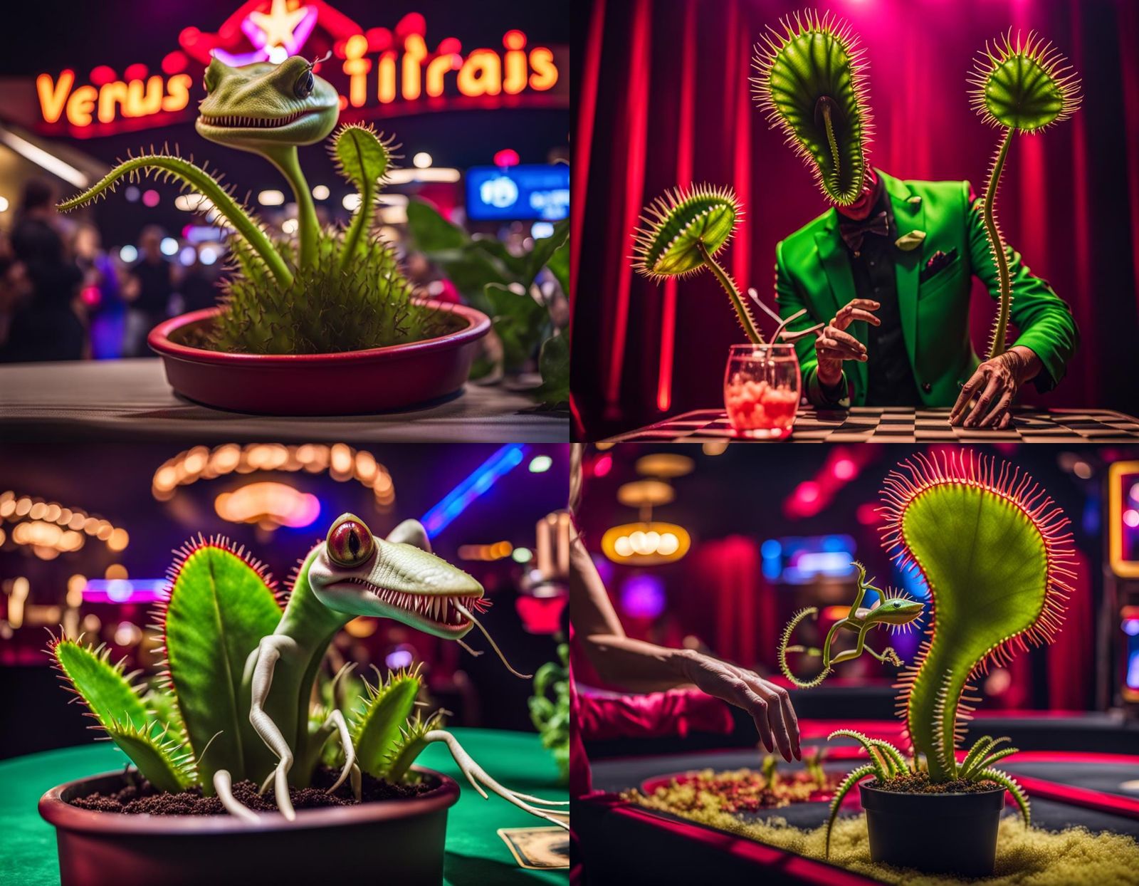 Venus Flytrap's Magic Show in Las Vegas