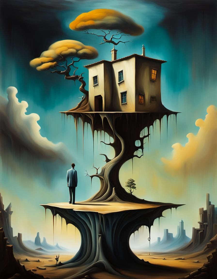 Eerie Surrealist Furniture in Liminal Space