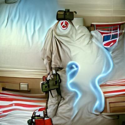 Invisible Man Ghostbusters Concept