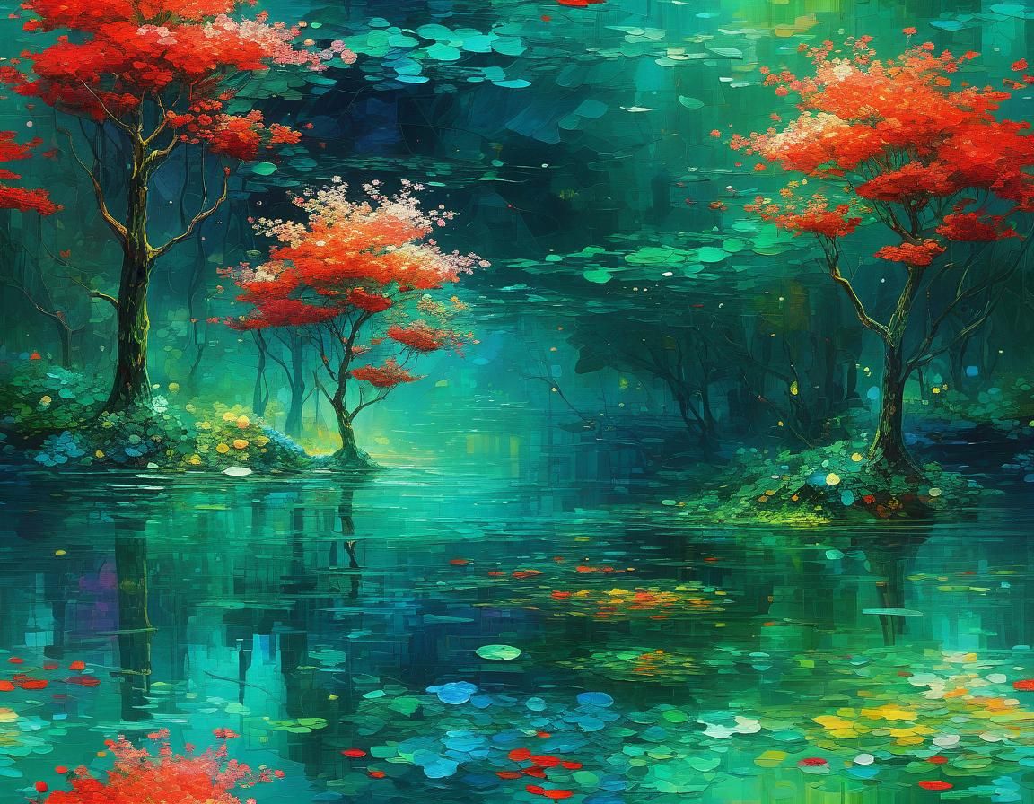 Ethereal Jade Tome: A Luminous Abstract Masterpiece