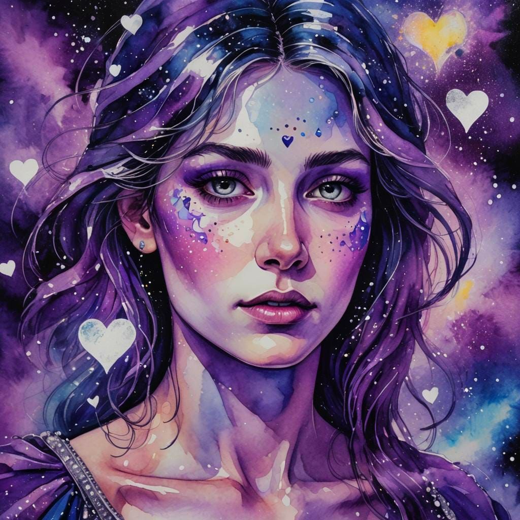 Violette Flamme - Transformation - Saint Germaine - * - Aus dem Lichte des Mondes, aus dem Dunkel der Nacht, eilst du he...