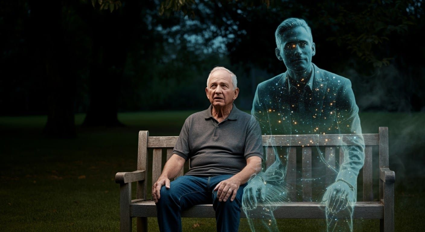 Man and Brother's Ghost in Twilight Park