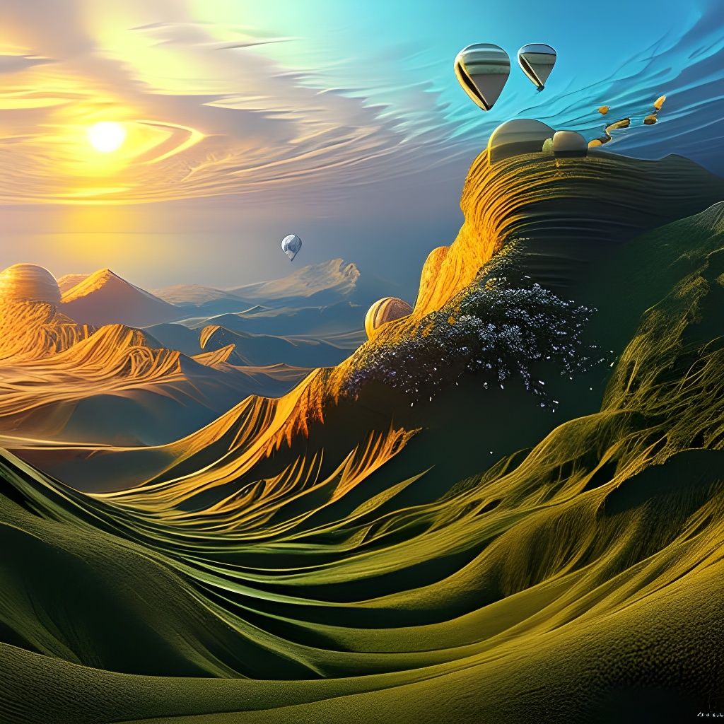 Surreal Art: The Passage of Time in Digital Painting