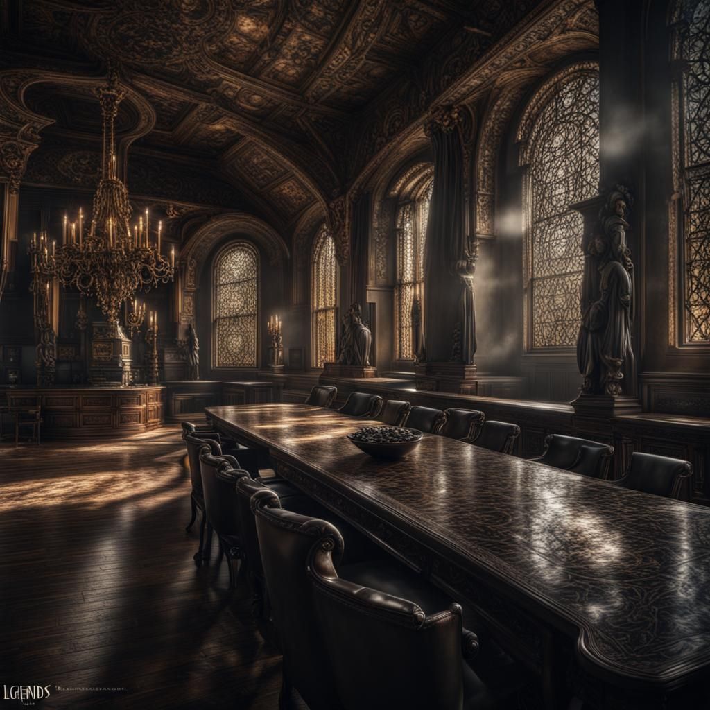 Hyperrealistic Image with Intricate Details and Moody Atmosp...