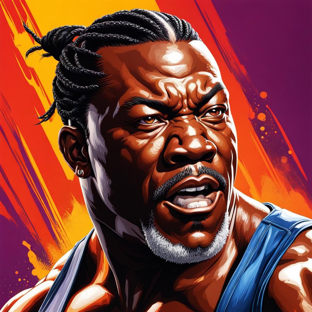 Booker T Wrestler, Kung Fu, Harlem