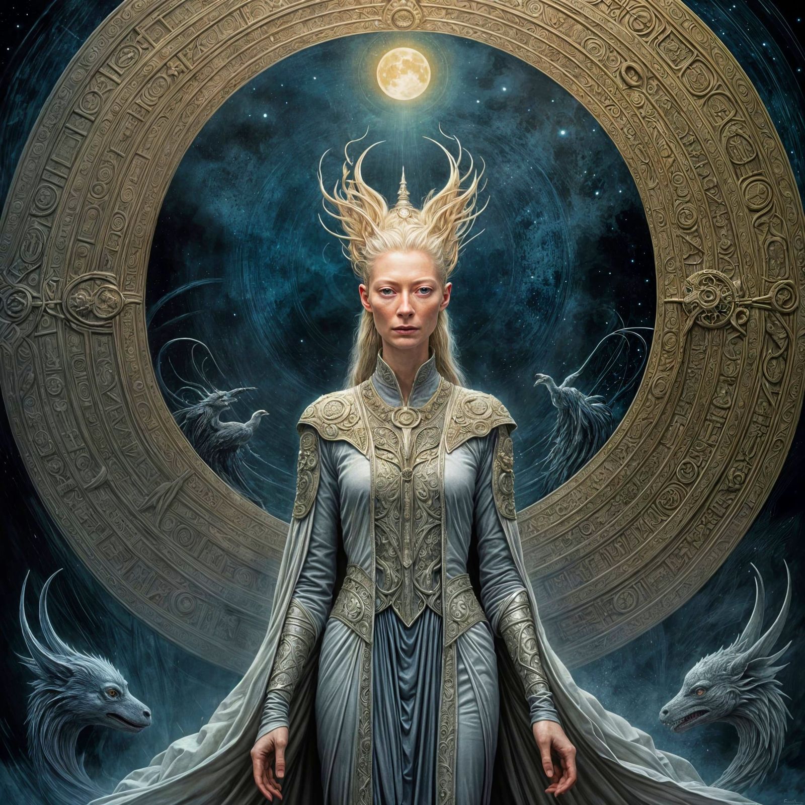 Tilda Swinton 3 (Portrait series)