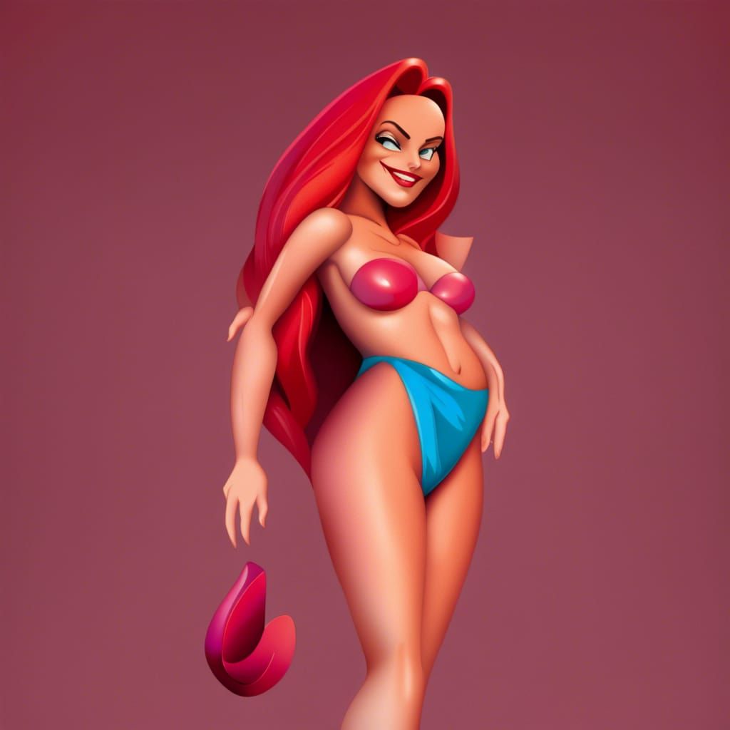 Jessica Rabbit in a Bikini
