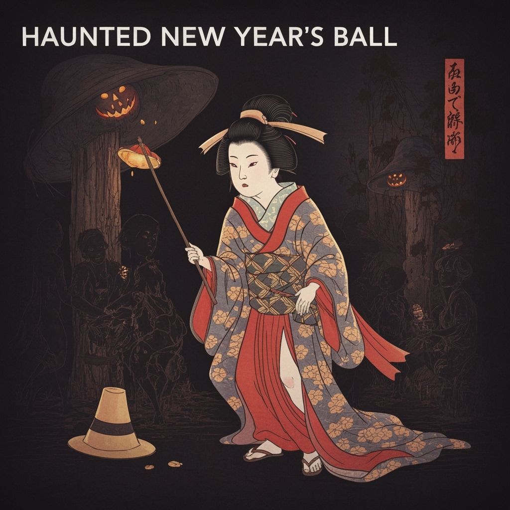 Haunted New Year's Ball: Japanese Witch Celebration