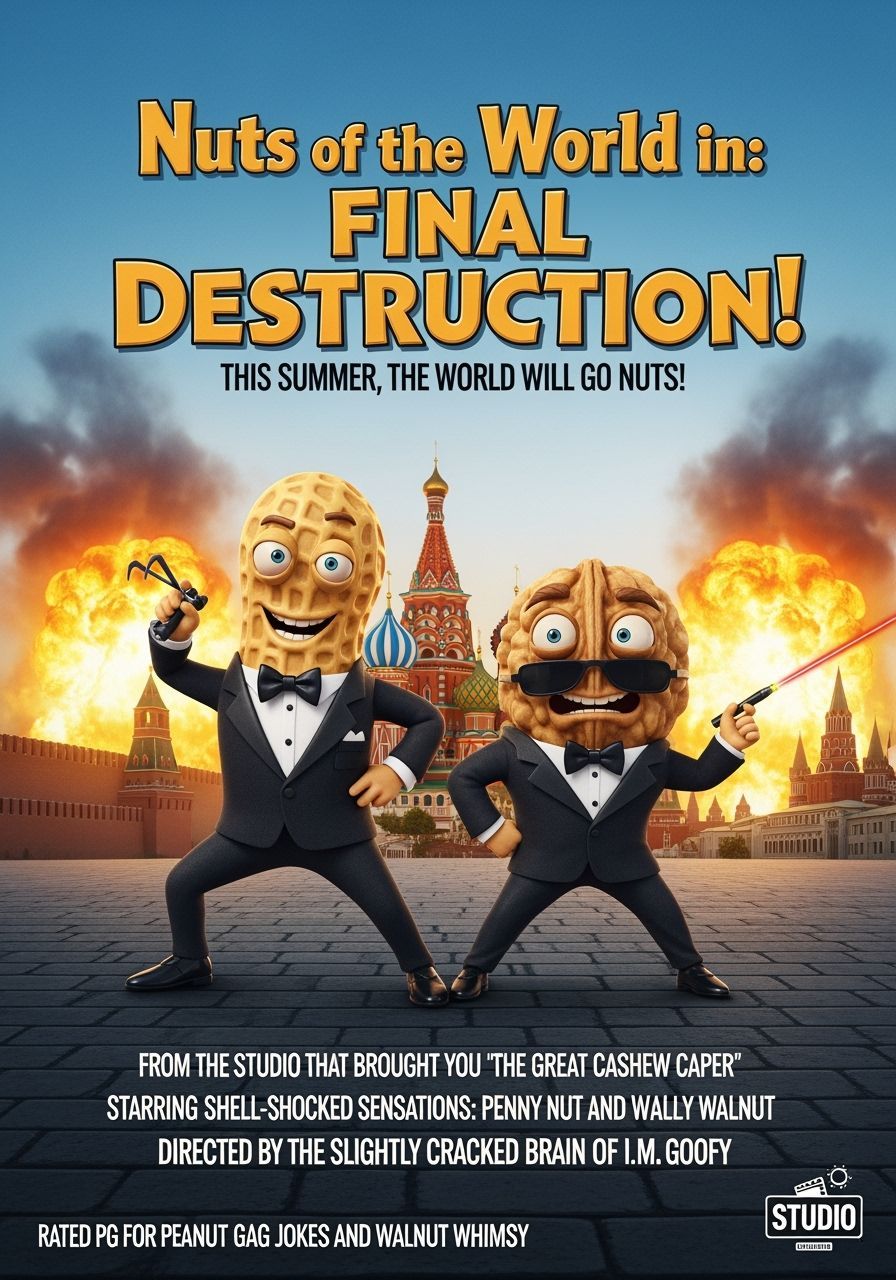 Nuts of the World in Final Destruction Movie Poster
