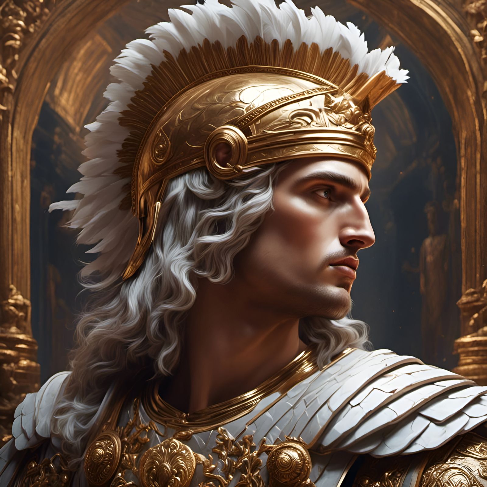 Majestic Portrait of Alexander The Great