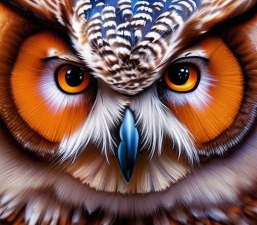 owl portrait