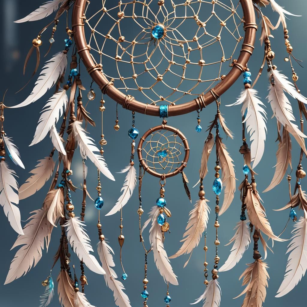 Sparkling Dreamcatcher: 3D Anime Art