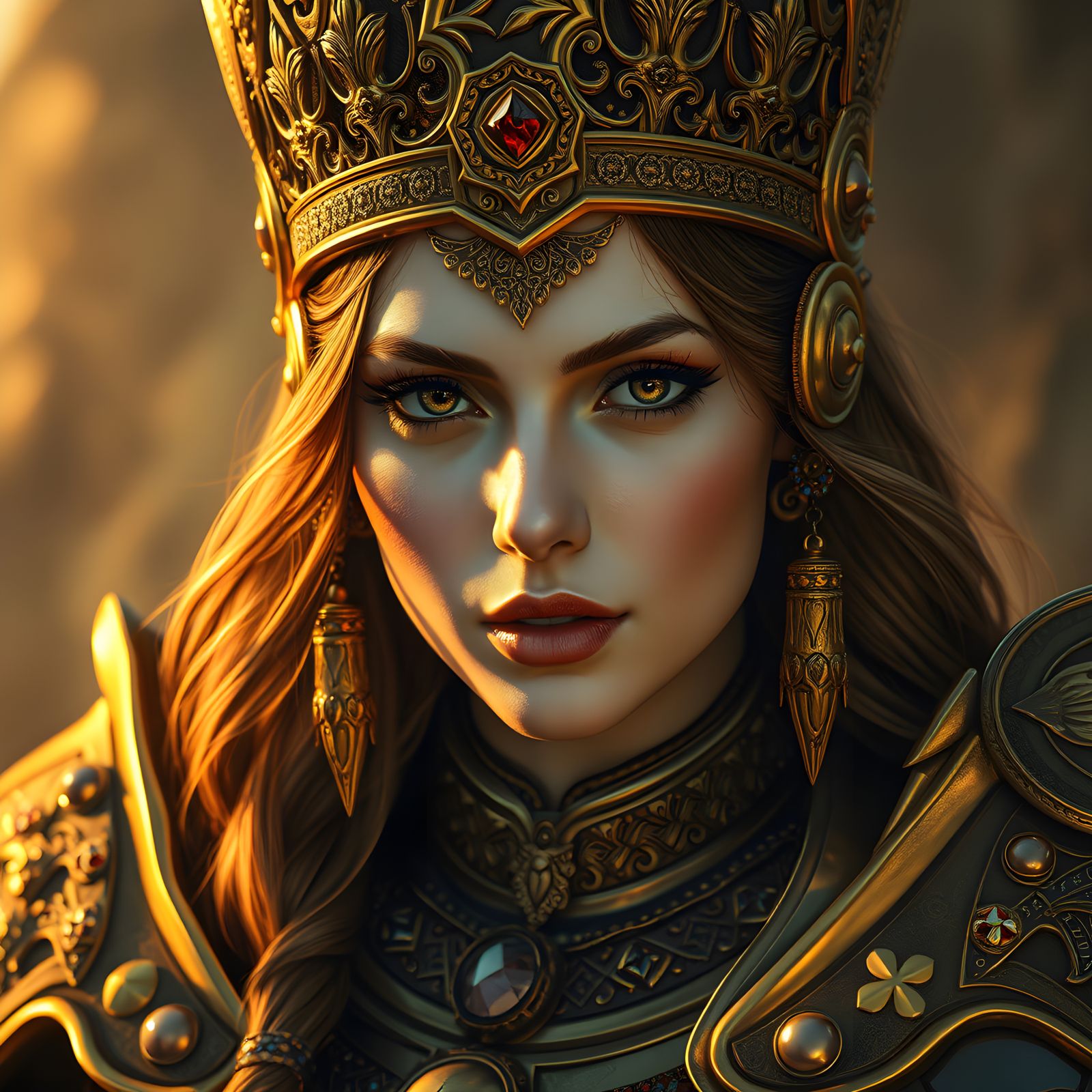 Queen Elyndra of Solaria