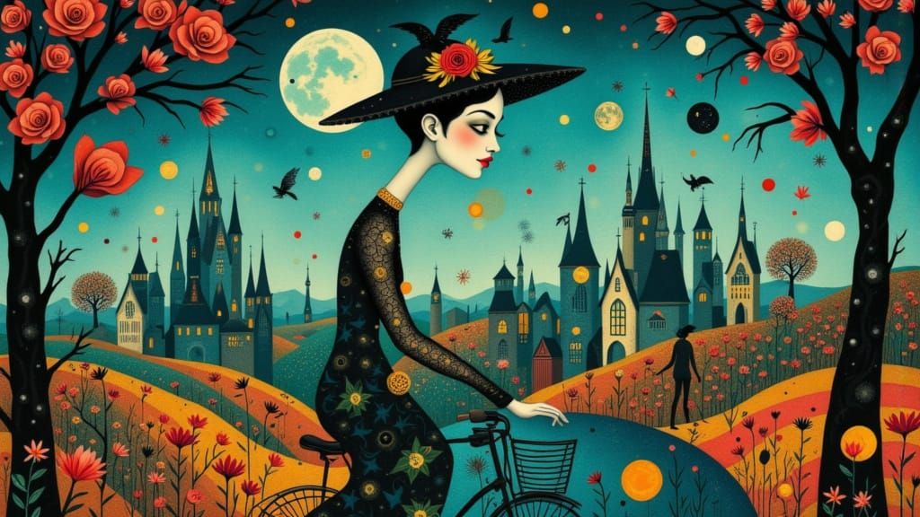 Riding to the Village