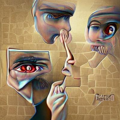 Abstract Depiction of the Truth of Deception