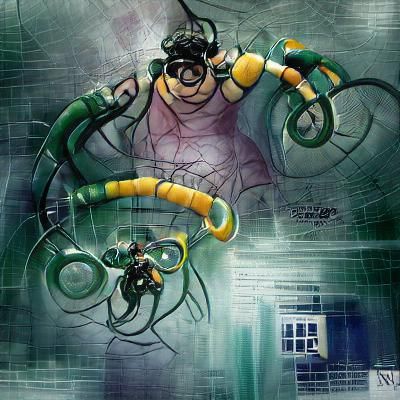 Doctor Octopus AI Generated Character Art