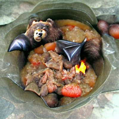 Bat and Bear Meat Stew: A Culinary Curiosity