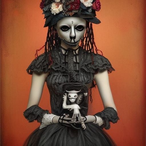 Living Gothic Voodoo Dolls in Mechanical Realism