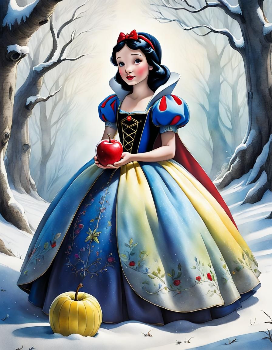 Snow White and her Apple