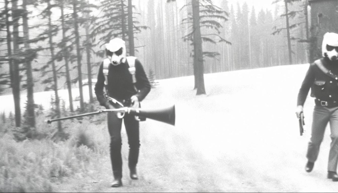 Cat's Revenge: A Gritty Cinematic Horror Scene