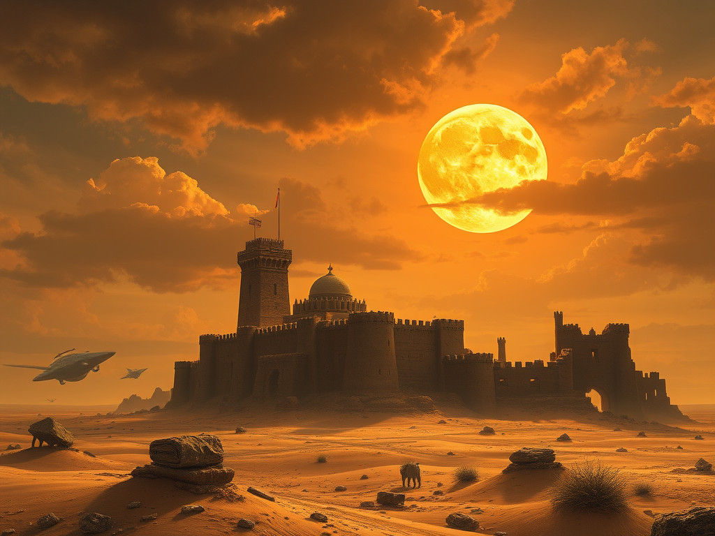 Desert Fortress Ruins