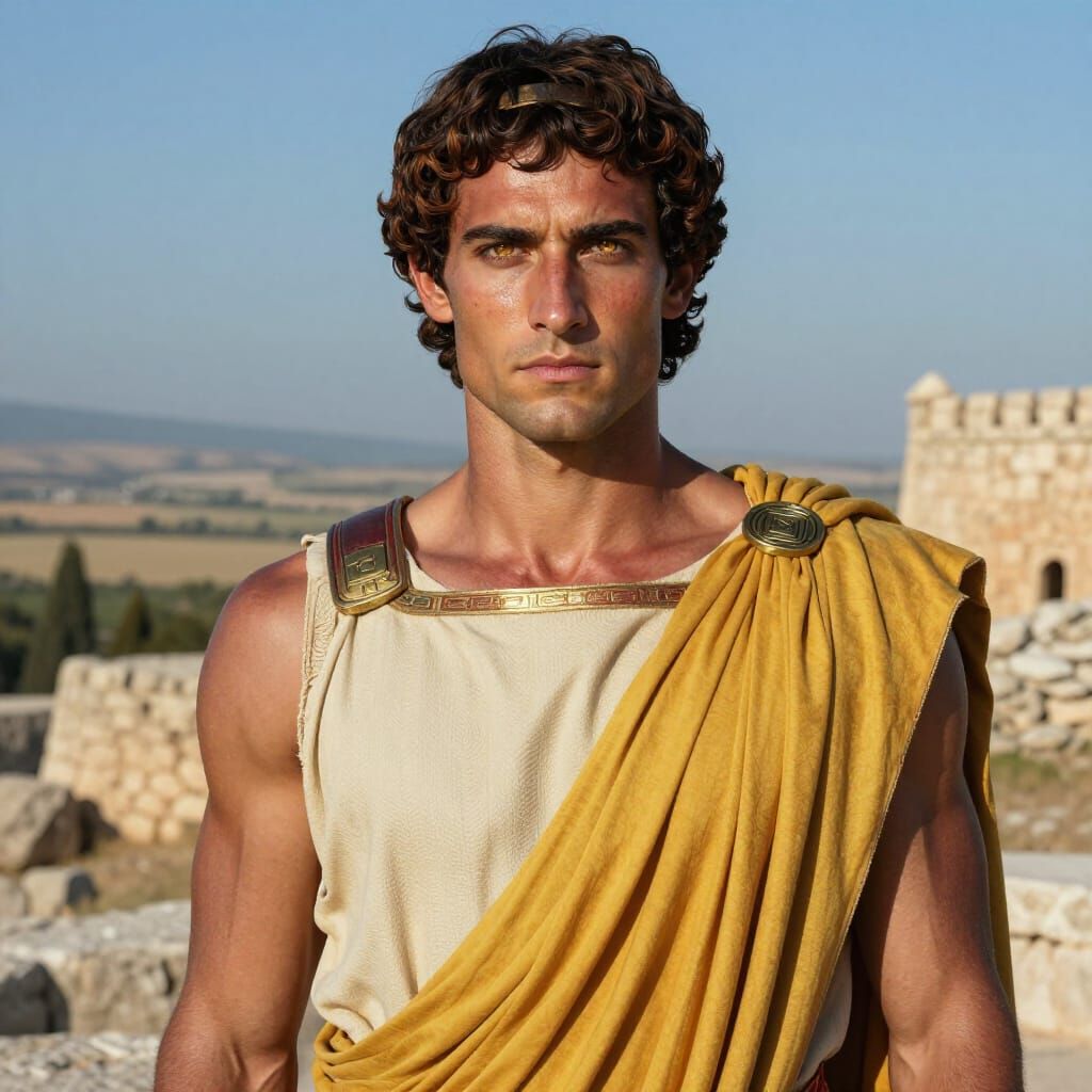 Ancient Hellenic Noble Portrait: Godly Descent