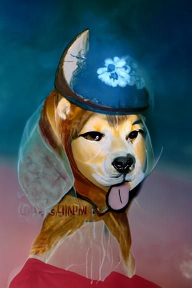AI Generated Shiba Inu Image