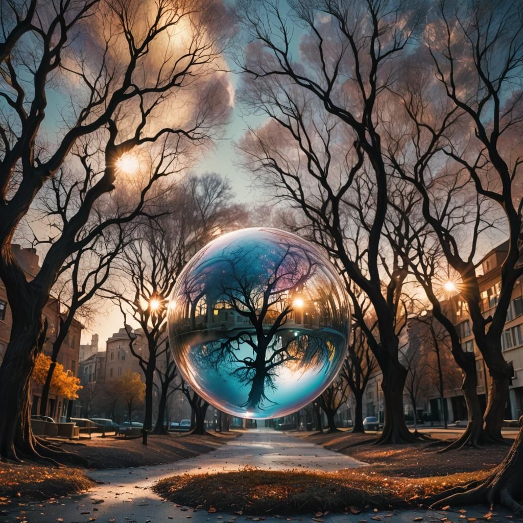 Radiant Sphere in Void of Cosmic Energy