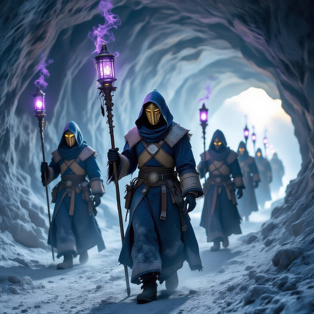 Mysterious Salt Guild Brinewardens Emerge from Misty Mine