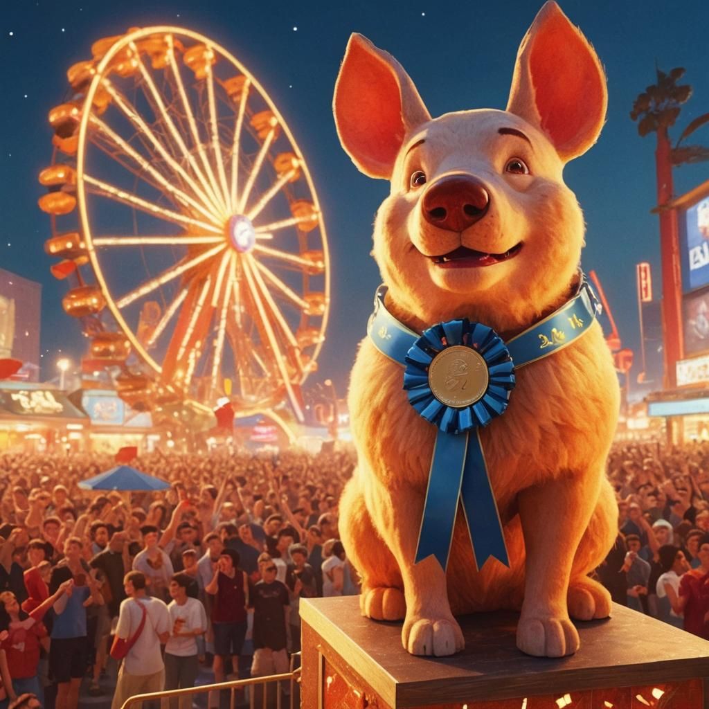 AI Interpretation: He Won That Prize!