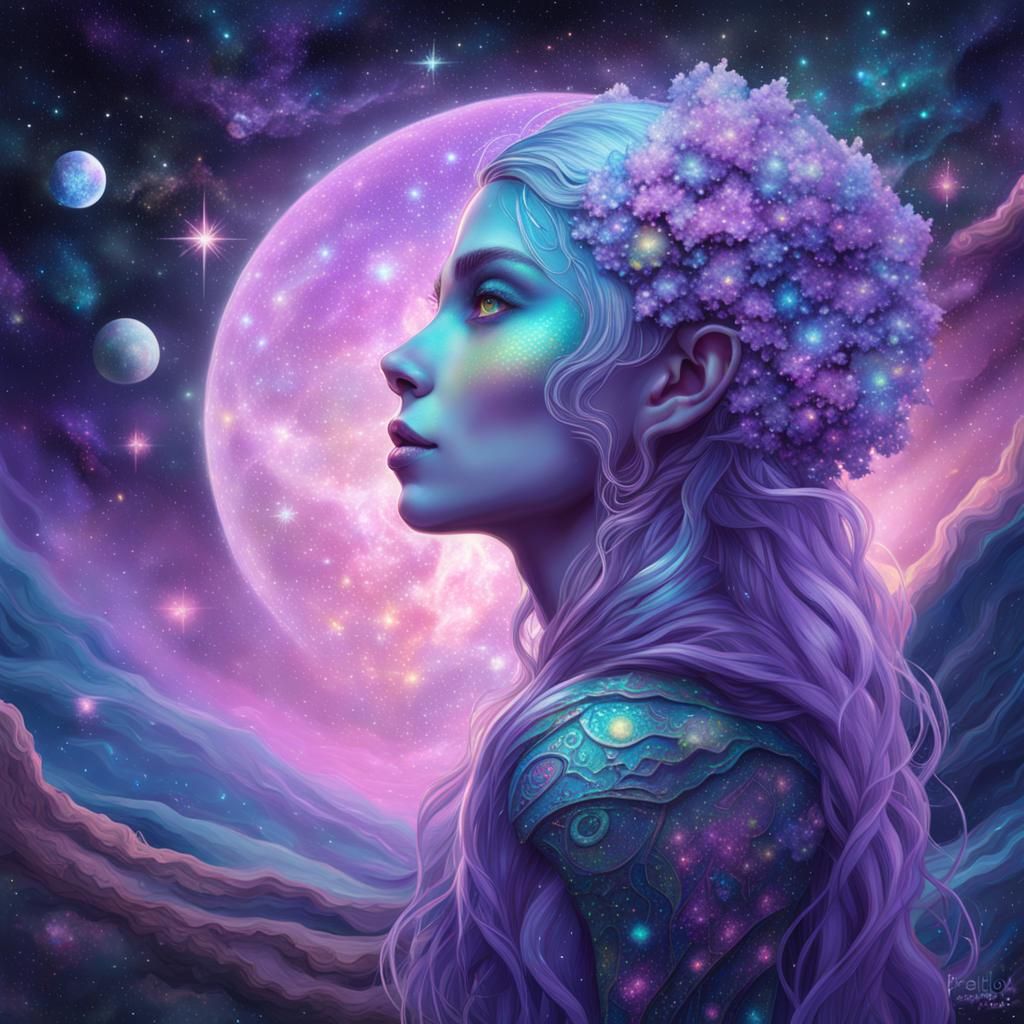 Lilacs in the Sky