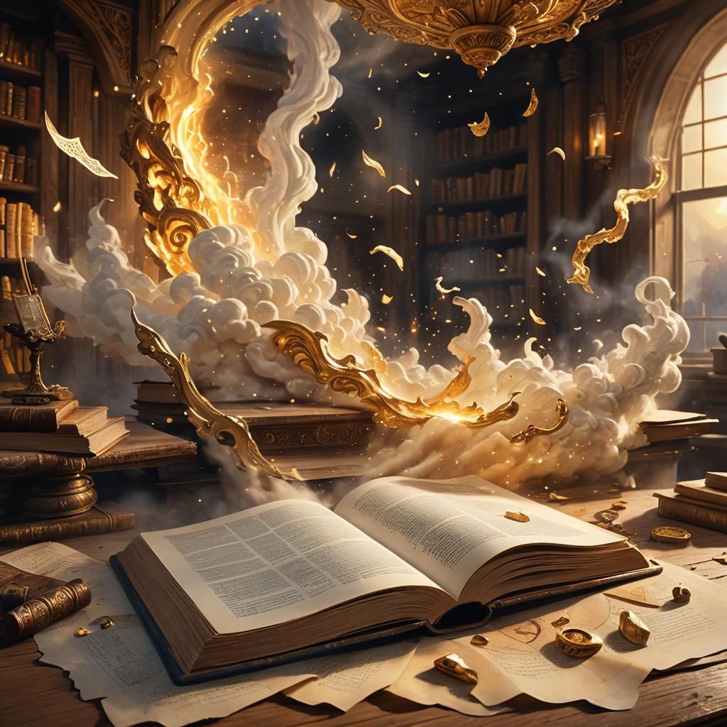 Enchanted Book Unleashes Swirling Stories