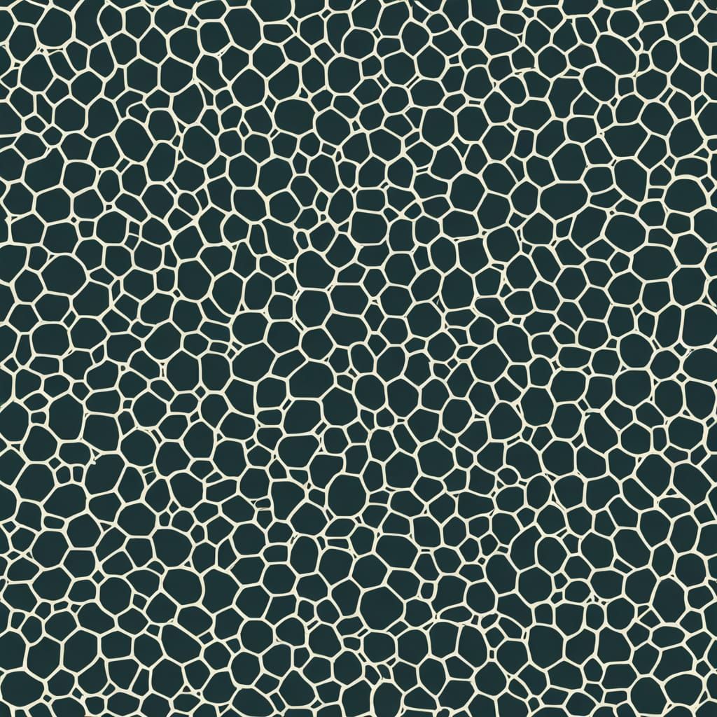 AI Generated Image of Microscopic Cells