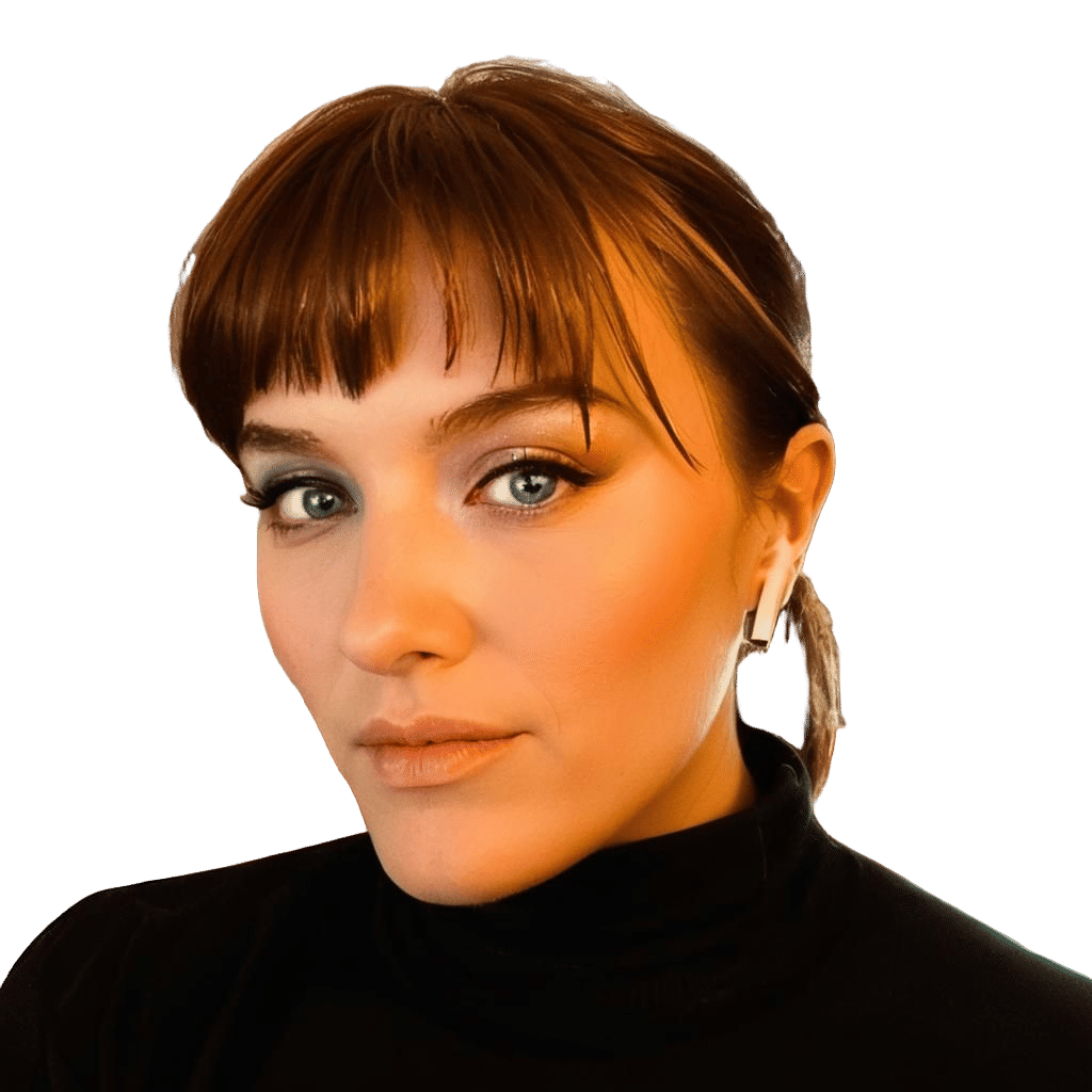 Latex Catsuit and Bold Makeup Fashion