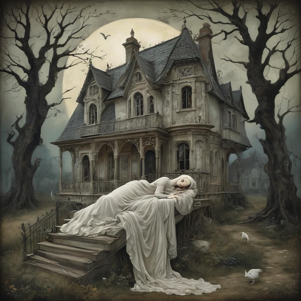 Haunted House: Captive Girl and Persuasive Ghost