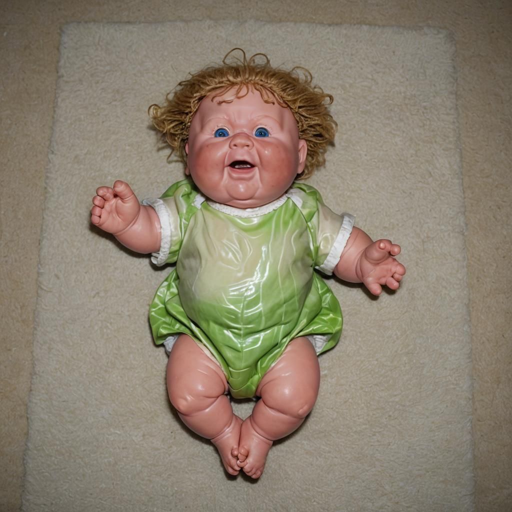 Real life cabbage patch preemie ugly, tiling, poorly drawn h...
