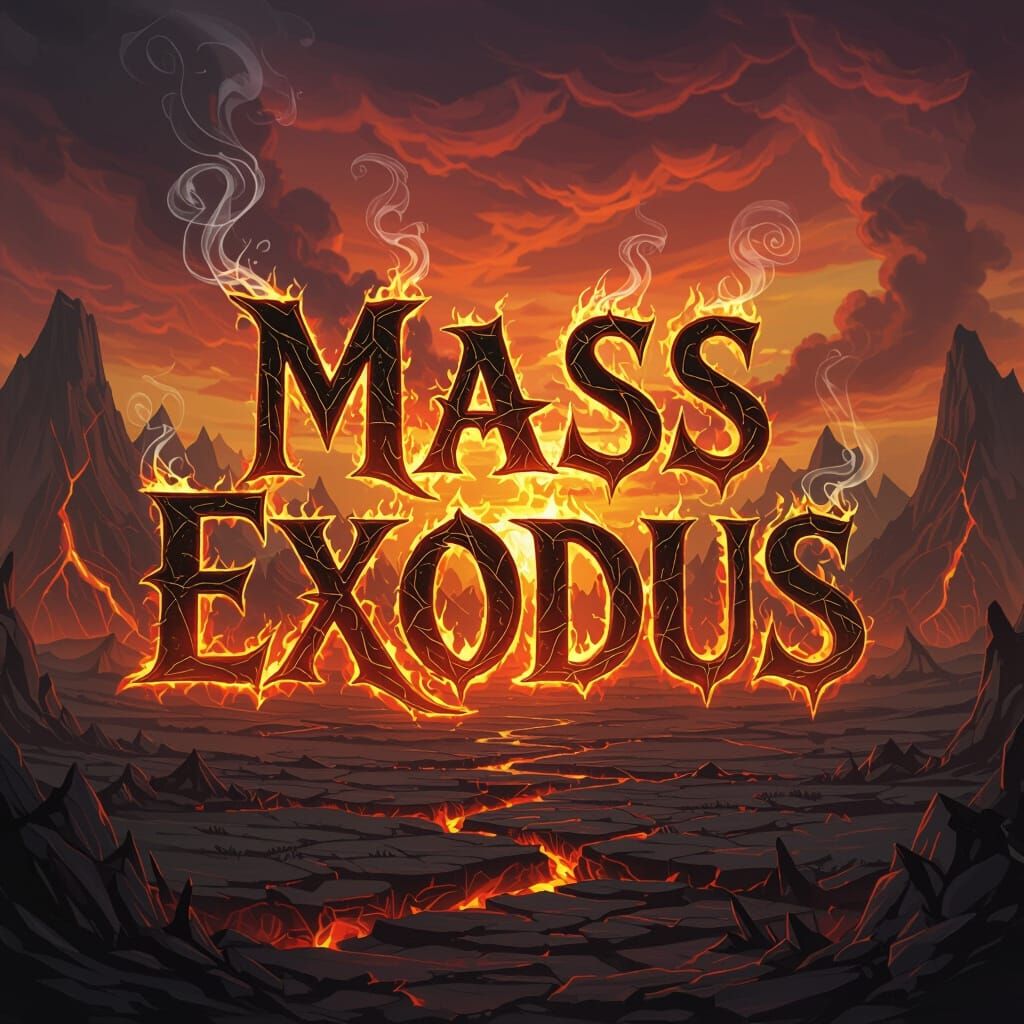 Mass Exodus In Fiery Burning Crusade Landscape