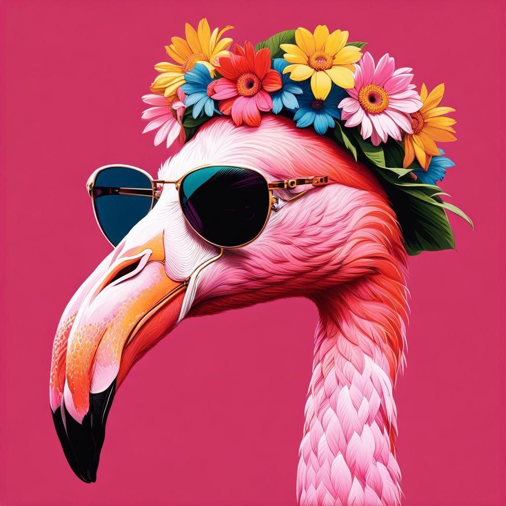 Cool Flamingo
